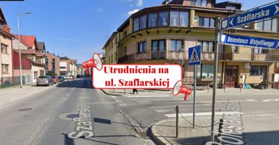 Frezowanie jezdni na ul. Szaflarskiej